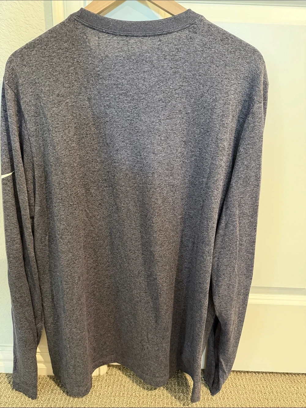 Nike Gray Long Sleeve Dallas Cowboys Star Shirt